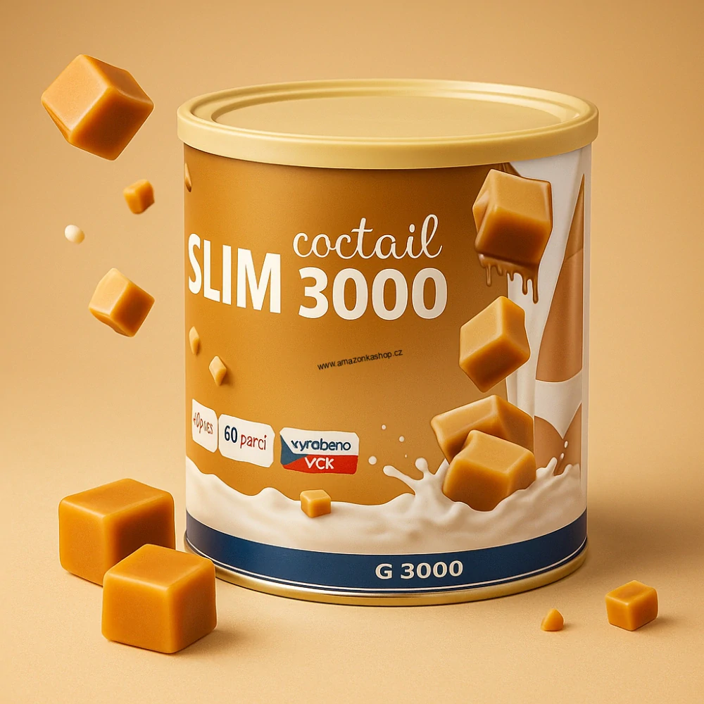 Slim 3000 koktejl - Karamel 420g